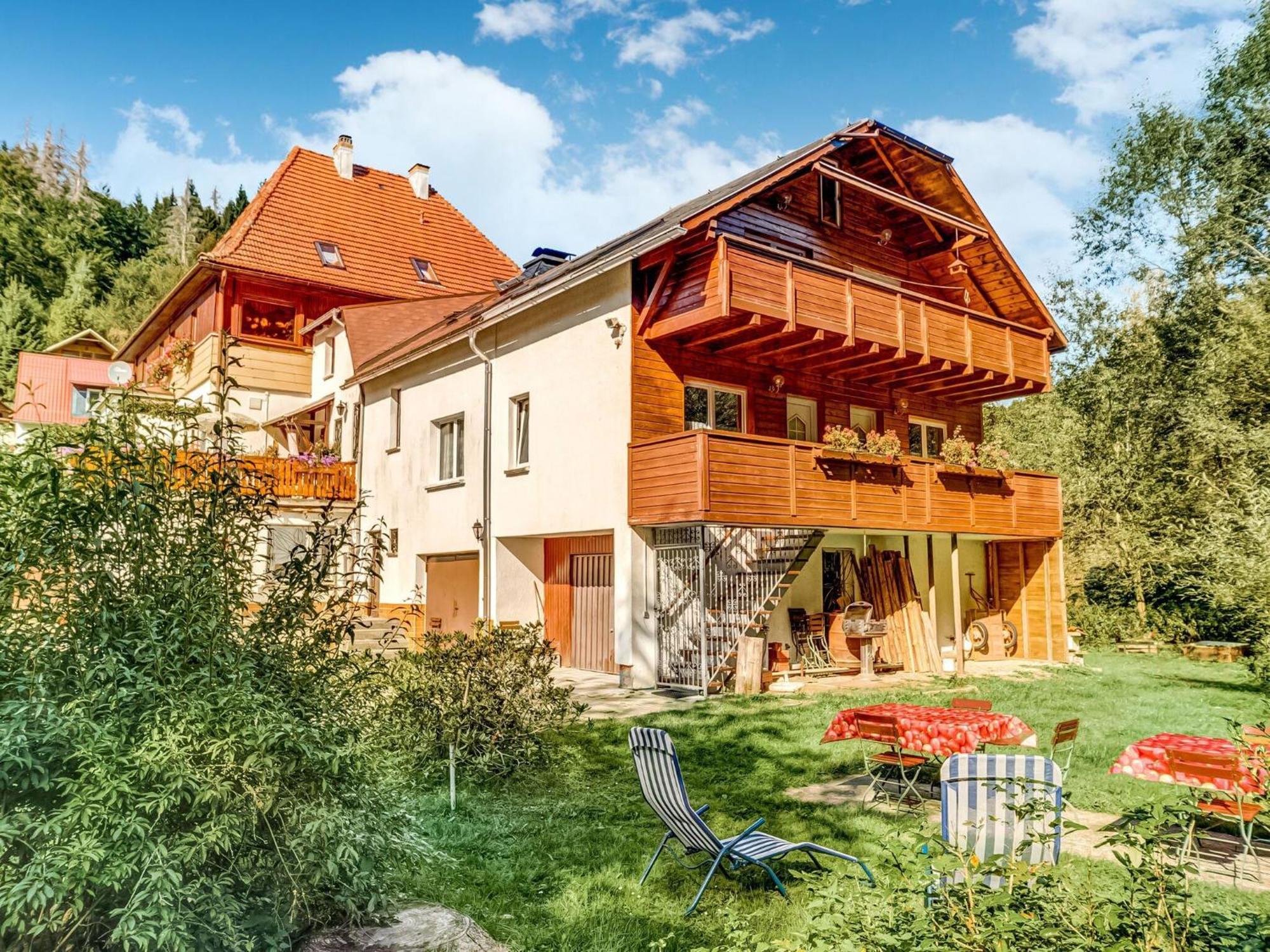 Apartment Thuringian Forest With Balcony Giessubel Exterior foto